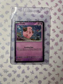 Cleffa SVP 095 Cosmos Holo Black Star Promo Pokemon TCG Near Mint - Image 1