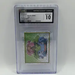 2000 POKEMON MERLIN SERIES 2 - HOLO #124 VENUSAUR - CGC 10 Gem Mint Sk404 - Image 1