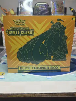 Pokemon Rebel Clash Sealed Elite Trainer Box (ETB) - Image 1