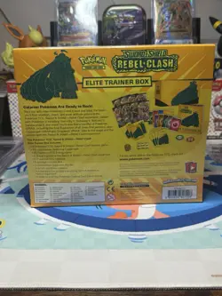 Pokemon Rebel Clash Sealed Elite Trainer Box (ETB) - Image 2