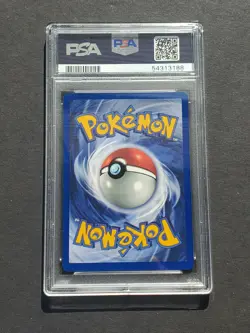 Pokemon PSA 9 IMPOSTER PROFESSOR OAK 102/130 - BASE SET 2 RARE TRAINER - MINT - Image 2