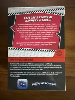 Pokemon TCG Scarlet & Violet White Flare 6 Booster Packs Box Factory Sealed New - Image 2