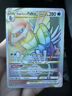 Pokemon TCG - Origin Forme Palkia VSTAR 192/189 SECRET RARE Astral Radiance -NM+ - Image 1