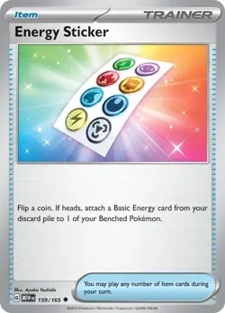 Pokemon - Pokemon 151 - Energy Sticker - 159/165 - NM/M - Image 1