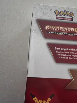 New Sealed Pokemon 20th Anniversary Charizard EX Red and Blue Collection Box 820650801099 - Image 5
