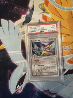 2006 Pokemon Ex Crystal Guardians Delcatty Ex Holo 91/100 - PSA 9 MINT - Image 1