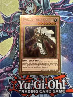 Yu-Gi-Oh! TCG Palladium Oracle Mahad MVP1-ENG53 Gold Rare 1st Edition LP - Image 1