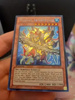 Yu-Gi-Oh Mermail Abyssmegalo ABYR-EN020 Secret Rare 1st Edition NM- - Image 3