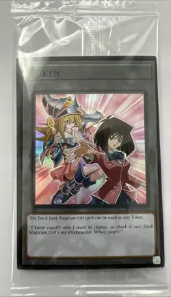 Yu-Gi-Oh TCG Alliance Insight Tea & Dark Magician Girl Token Sealed TKN5-EN022 - Image 1