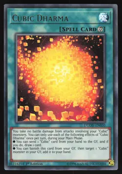 Cubic Dharma - DUOV-EN050 - Ultra Rare - 1st Edition Yugioh - Image 1