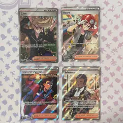 LOT OF 4 Full Art Trainer Supporter Cards Scarlet & Violet - Choose Your Own Lot - Image 4