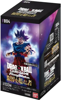 BANDAI Dragon Ball Super Card Game Fusion World Booster Pack The One Who Exceeds - Image 1