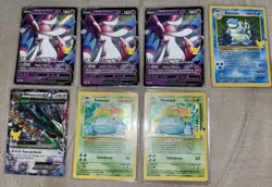 Pokemon Card Lot Collection Modern 25th Anniversary Rayquaza Sylveon Victini - Image 2