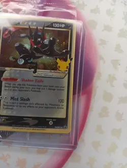 SEALED Greninja Gold Star SWSH144 Celebrations Promo Holo Pokemon Card one swirl - Image 5