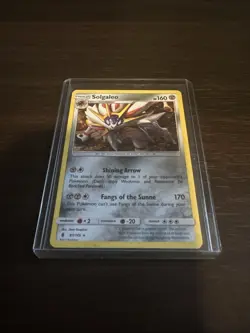 Solgaleo 87/145 Guardians Rising Non Holo Rare near mint Pokemon card - Image 1