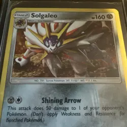 Solgaleo 87/145 Guardians Rising Non Holo Rare near mint Pokemon card - Image 4