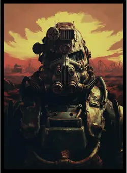 (Fallout) - 100ct Matte TCG/MTG Card Art Sleeves Multi - Image 1