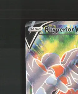 Rhyperior V 181/189 Darkness Ablaze Full Art Ultra Rare Holo Pokemon Card NM - Image 3
