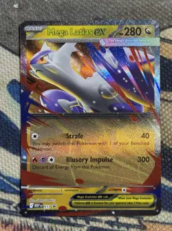 Mega Latias ex 011 Mega Evolutions Black Star Promo Pokemon Card - Image 1