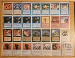 Magic The Gathering Card Lot Of 29 Cards Chronicles LP - Image 1
