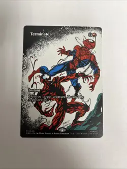 Terminate Borderless Nonfoil Spiderman MTG - Image 1