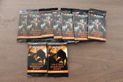 MTG Innistrad: Midnight Hunt Booster Packs Sealed - 7x Draft - 2x Set - Image 1