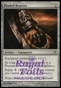 Bladed Bracers 3x FOIL AVR MTG Avacyn Restored Common MINT artifact - Image 1