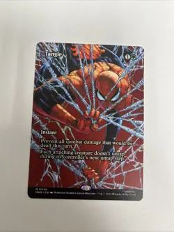 Tangle Borderless Nonfoil Spiderman MTG - Image 1