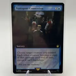 Nanogene Conversion - #654 (Surge Foil) Universes Beyond: Doctor Who - Mtg NM - Image 1