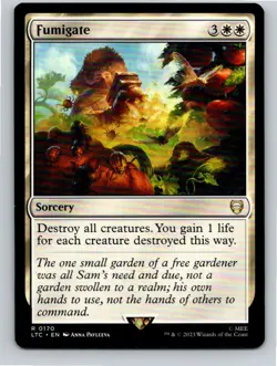 Magic the Gathering Fumigate Lord of the Rings Commander MTG Free Shipping! - Image 1