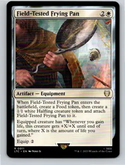 Magic the Gathering Field-Tested Frying Pan Lord of the Rings Commander MTG - Image 1