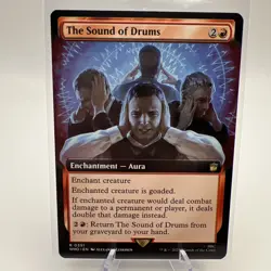 1x The Sound of Drums (Extended Art) - Universes Beyond: Doctor Who - NM - MTG - Image 1