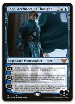 Jace, Architect of Thought #93 (NM) Kamigawa Neon Dynasty NEC Magic MTG - Image 1