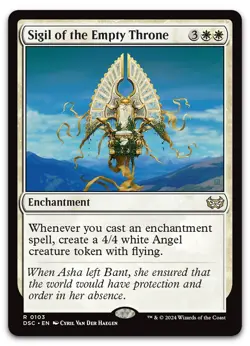 Sigil of the Empty Throne #103 (NM) Duskmourn DSC Magic MTG - Image 1