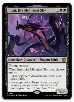 Junji, the Midnight Sky #199 (NM) Modern Horizons 3 M3C Magic MTG - Image 1