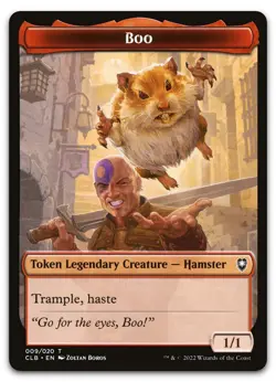 Boo Token #9 (NM) Baldur's Gate CLB Magic MTG - Image 1
