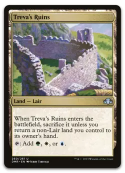 Treva's Ruins #260 (NM) Dominaria Remastered DMR Magic MTG - Image 1