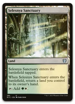 Selesnya Sanctuary #180 (NM) Midnight Hunt MIC Magic MTG - Image 1