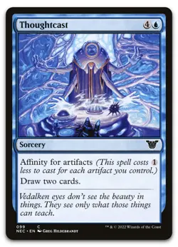 Thoughtcast #99 (NM) Kamigawa Neon Dynasty NEC Magic MTG - Image 1