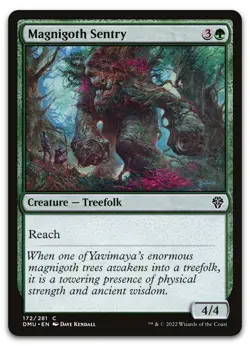 Magnigoth Sentry #172 (NM) Dominaria United DMU Magic MTG - Image 1