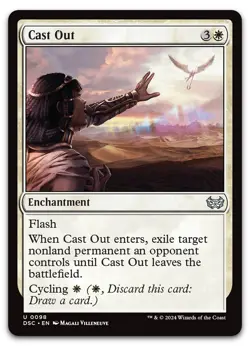 Cast Out #98 (NM) Duskmourn DSC Magic MTG - Image 1
