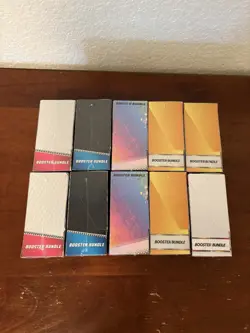 Pokemon TCG-S&V BOOSTER BUNDLES-2x WF-2x BB-2x PE- 3x SS-1x151-lot of 10 - Image 2