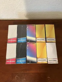 Pokemon TCG-S&V BOOSTER BUNDLES-2x WF-2x BB-2x PE- 3x SS-1x151-lot of 10 - Image 4