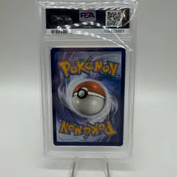 Pokemon Destined Rivals Team Rocket's Wobbuffet Black Star Promo 203 PSA 10 - Image 2