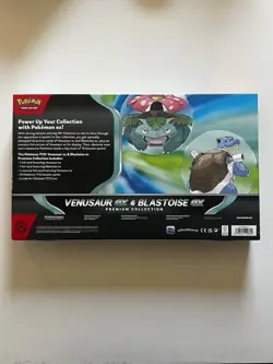Venusaur ex & Blastoise ex Premium Collection GameStop Exclusive - Pokemon TCG - Image 2
