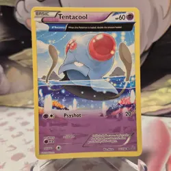 2015 Pokemon XY Primal Clash Tentacool 71/160 Non holo NM/LP - Image 1