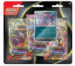 Sealed Phantasmal Flames 3 Pack Blister PRESALE 11/14 Pokemon TCG - Image 1