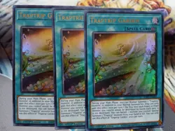 Yugioh Traptrip Garden X3 Ultra Rare SDBT-EN023 1st Ed Near Mint Playset - Image 1