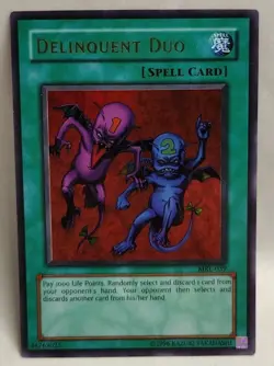 Yugioh! Delinquent Duo MRL-039 Ultra Rare Unlimited LP NICE - Image 1