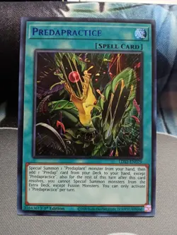 Yugioh Predapractice Blue Ultra Rare LDS3-EN079 1st Ed Near Mint - Image 1